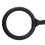 Anti-Slip Gymnastics Rings ABS Black 10