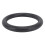 Anti-Slip Gymnastics Rings ABS Black 2