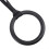 Anti-Slip Gymnastics Rings ABS Black 3