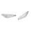 Chrome Fender Finishers for X3 X4 13-17 3