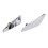 Chrome Fender Finishers for X3 X4 13-17 5