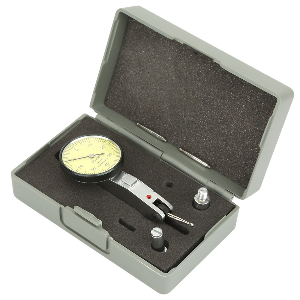 0-0.8Mm Precision Metric Dovetail Dial Test Indicator With 2 Tungsten Steel Probes 4671389372550