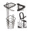 Toilet Paper Holder Stand Space Saving Vertical Multi Roll Storage Freestanding for Bathroom 5