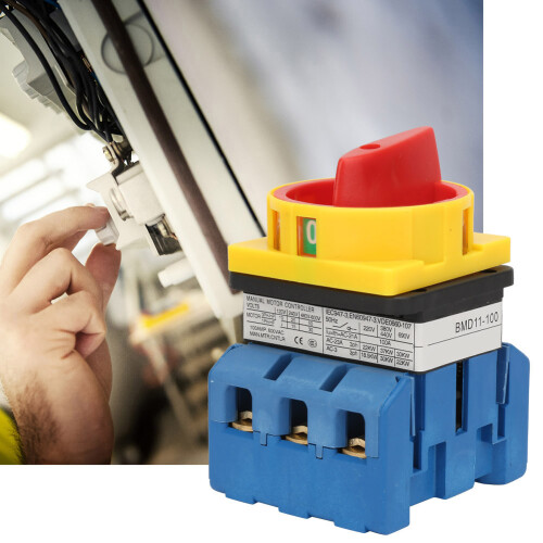 3-Pole 80A/100A Rotary Load Circuit Breaker Switch Power Control 2