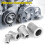 200pcs M3 M4 M5 M6 Blind Rivet Nut Set Stainless 3