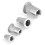 200pcs Stainless Steel Threaded Inserts M3, M4, M5, M6 Rivet Nut Set 10
