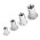 200pcs Stainless Steel Threaded Inserts M3, M4, M5, M6 Rivet Nut Set 13