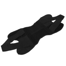 Schwarber atmungsaktive 7611 Sport-Kniebandage, verstellbare Kompression, L