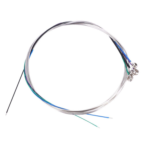 4/4 Steel Violin String Set 0.010‑0.029 Silver Wound, 22inch 1