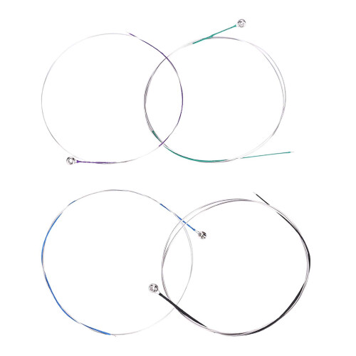 4/4 Steel Violin String Set 0.010‑0.029 Silver Wound, 22inch 2