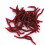 Gummiwurm 4 cm roter Gummi-Köder zum Angeln 100 Stück 9