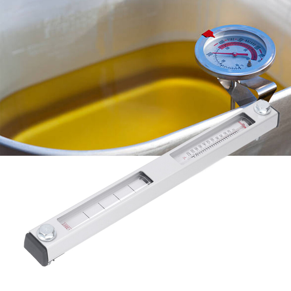 Oil Liquid Level Gauge Alloy Glass For Hydraulic Systems, Clear Display 4601389374391