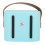 Mini macchina karaoke con microfono wireless, 8x7x6cm, blu 8
