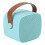 Mini macchina karaoke con microfono wireless, 8x7x6cm, blu 14