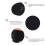Elbow Support Brace 1 Pair Adults Black 46g 4