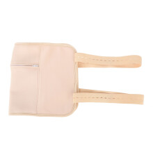 Ergonomischer verstellbarer Castorölverband – Wiederverwendbarer weicher Umschlag für Leberentgiftung, 44,5x24,3 cm, Khaki