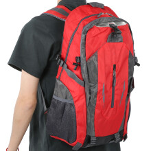 40L Waterproof Outdoor Backpack for Climbing Hiking Camping, 31x19x51cm