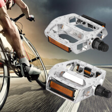 Non Slip Aluminum Alloy MTB Flat Pedals with Ball Bearings for Mountain Biking