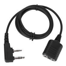 Handmikrofon-Kernverlängerung 2-Pin K für Baofeng-Radios robust & langlebig