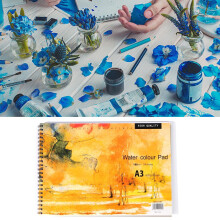 A3 Neutralgrau Pastellpapier-Block für Aquarellmalerei