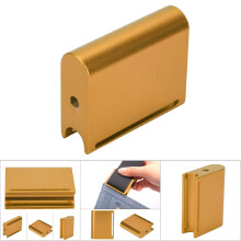 Aluminium Alloy Leather Burnisher Tool for DIY Leather Edging & Gold Polishing
