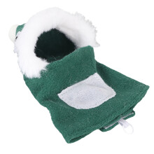 Christmas Bird Clothes for Parrots and Lovebirds, Green, L