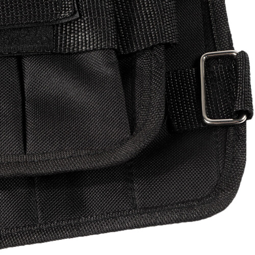 Weighted Training Vest 20KG Load - Comfortable & Adjustable Black