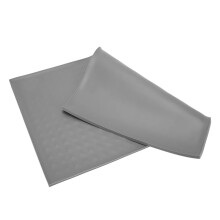 Silicone Pet Feeding Mat Waterproof Slip-Resistant 30x48cm Gray
