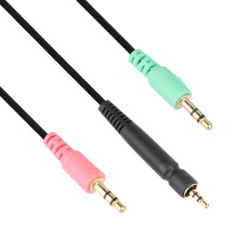 Gaming Kopfhörer Kabel 1,9 m Schwarz ONE/PC373D/PC37X