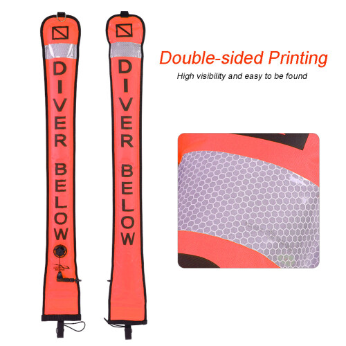 Inflatable Diving SMB Signal Buoy 1.2m