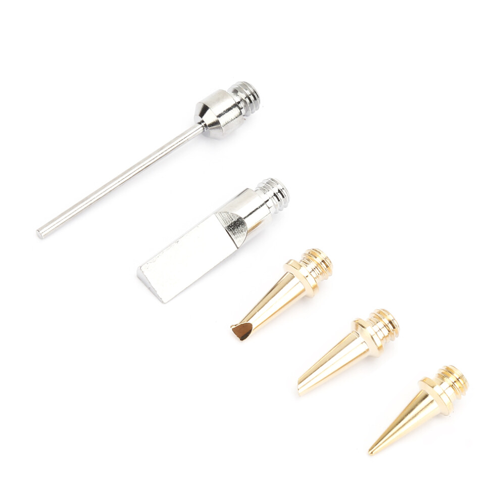 Gas Soldering Iron Tips 5Pcs For Hs-1115K Durable Universal Replacement Parts 9461389380298
