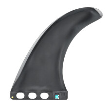 9 Zoll Tail Rudder Geteilte Surf-Finne Schwarz 10,6  7,1 Zoll