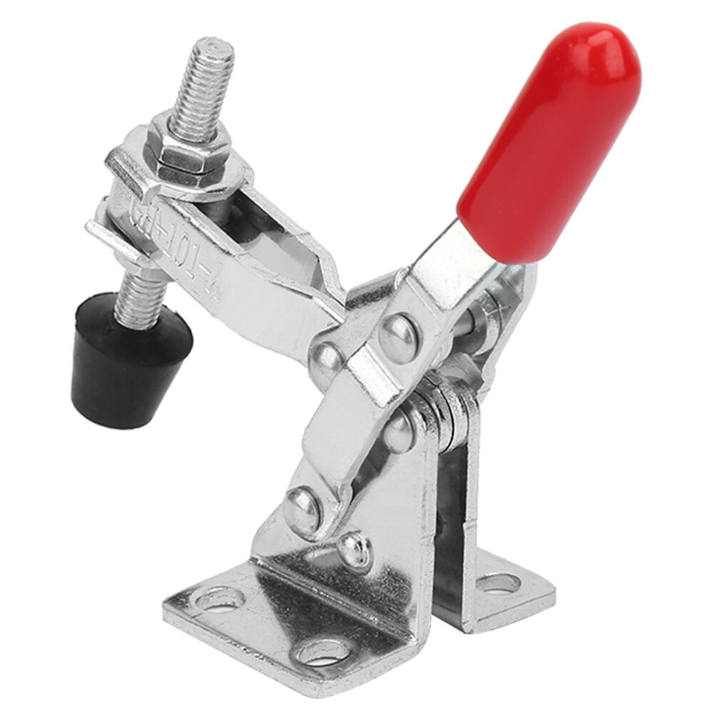 Secure Gh-101A 50 Kg Vertical Toggle Clamp With Quick Release Handle Heavy Duty 8431389380674