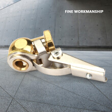 1/4" Brass Clip Air Valve for Car Motorcycle Tire - Durable & Easy Fit