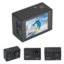 4K 30FPS Waterproof Action Camera with 2.0inch LCD Screen & 30M Underwater Depth