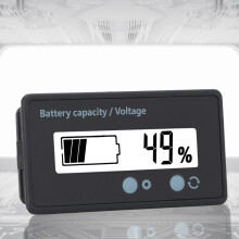 GY-6GS Batteriekapazitätsmonitor 12-84V Weiß