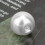 Artificial Pearl Clothes Collar Button 16mm White 50 Pack 8
