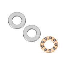 Thrust Ball Bearings 10pcs Flat Steel Miniature Set F5-10M 5x10x4mm
