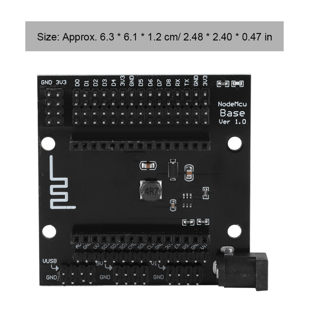 Nodemcu Lua Esp8266 Wifi Development Plate Base 6.3X6.1cm 3061389382023