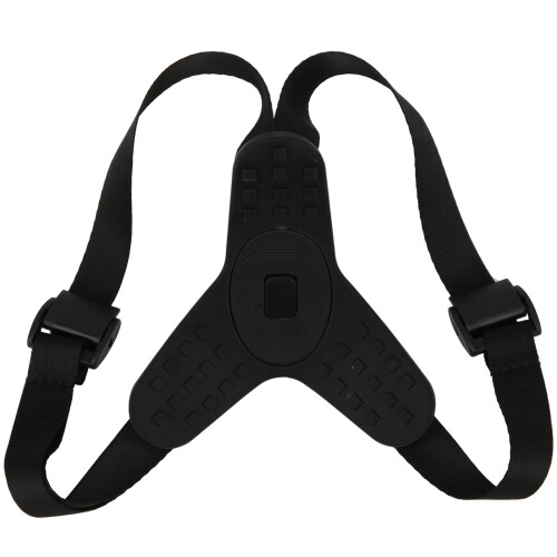 Helmfront-Kinnhalter Hero9 9,5x10,5x4,5 cm Schwarz