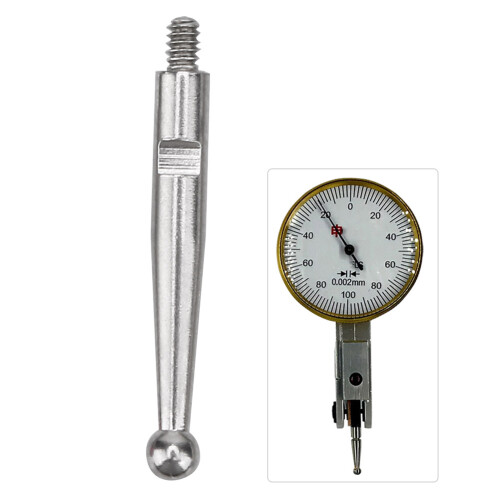 Dovetail Rails Dial Gauge Needle Probe Tungsten Steel/Ruby Head M1.4 Indicator 2