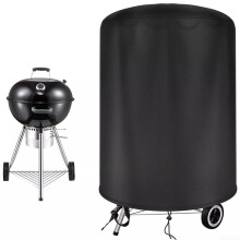Waterproof Oxford Protection Outdoor 57cm Charcoal BBQ Cover for Weber Kettle Grill