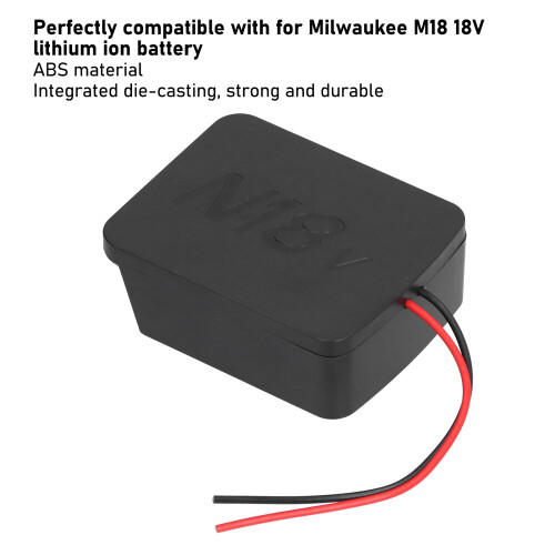 Rechargeable Battery Adapter with Wire Connector for 18V Cordless Power Tools 2