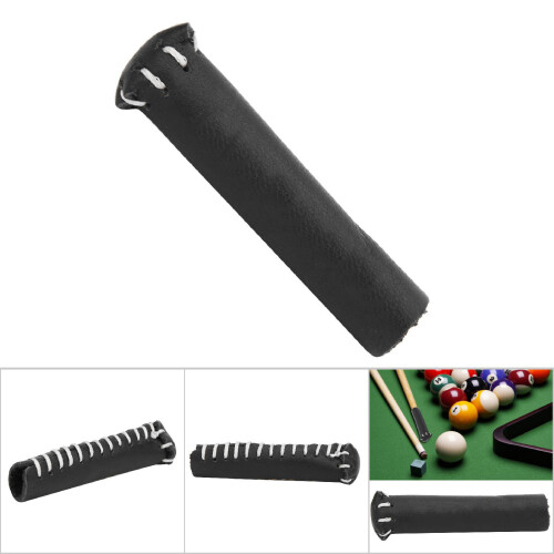Premium-Leder Snooker Cue-Spitzenschutz Stickschutz Billardzubehör 2