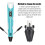 3D Printer Nozzle Insertion Head 1.75mm for Precise 3D Pen Printing Black 1