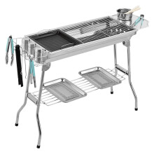 Portable Pellet Grill and Smoker with Auto Ash Cleaning, Compact Tabletop BBQ for Camping