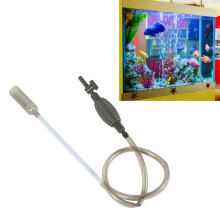 Fish Tank Water Changer Cleaner PVC 1.7m Aquarium Vacuum Siphon
