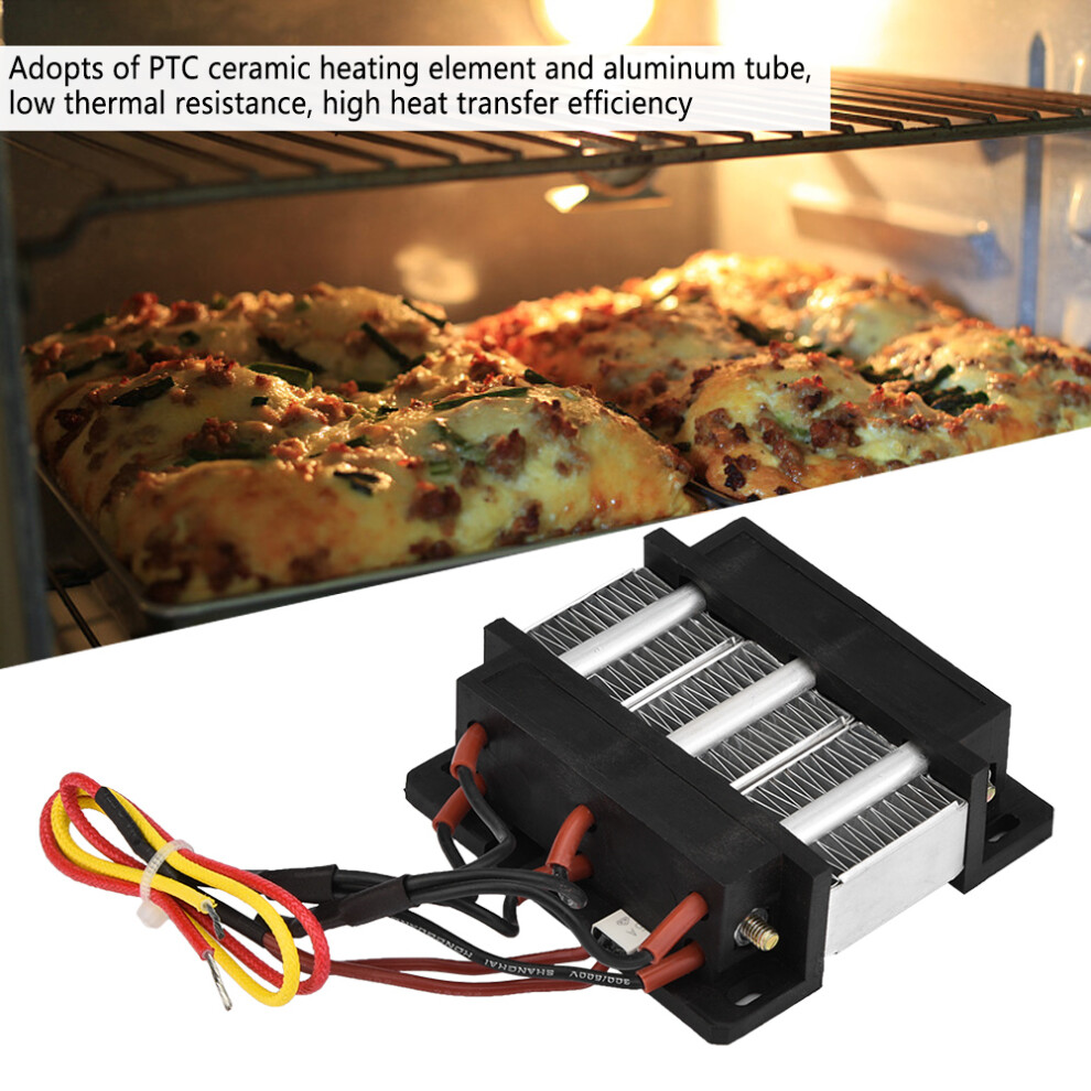 220V 200W Insulated Ptc Ceramic Air Heater, Compact 75.5X76.5mm 4971389383236
