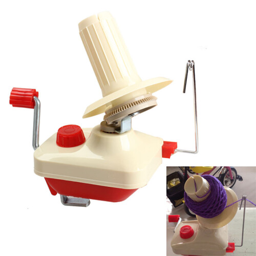 Handheld Plastic Wool Winder for Swift Yarn