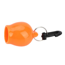 Housse silicone 5T pour embout respiratoire - Anti-poussière Orange